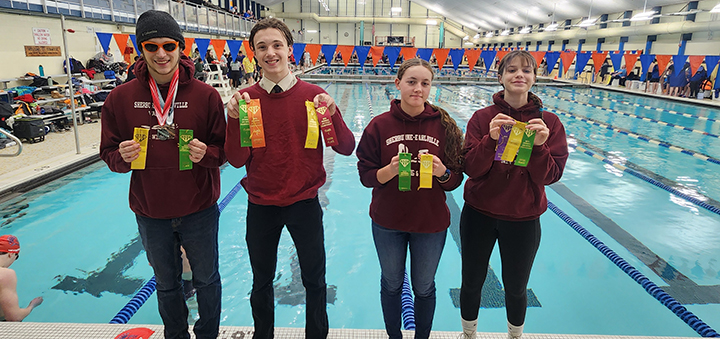 S-E Swim Competes In Section III, Class C Championship